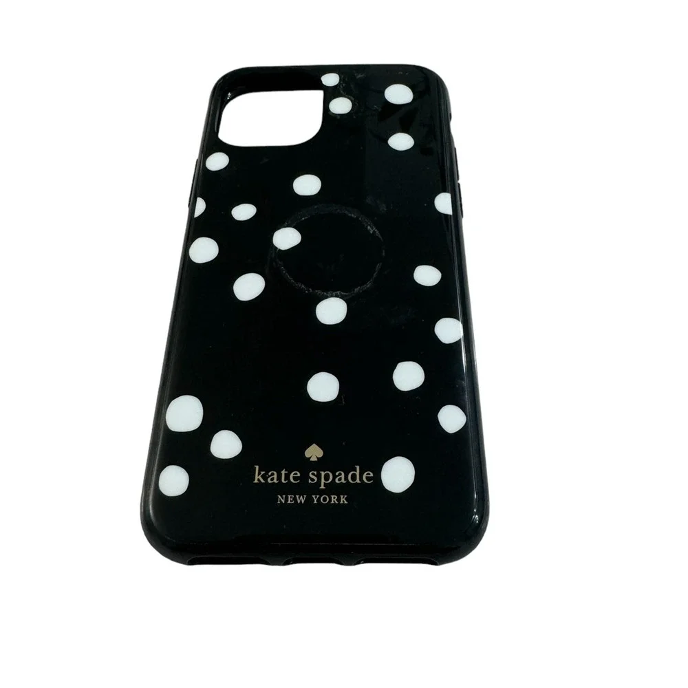 Kate Spade Black and white Polka Dots iPhone 11 Pro Case (Damaged Box)